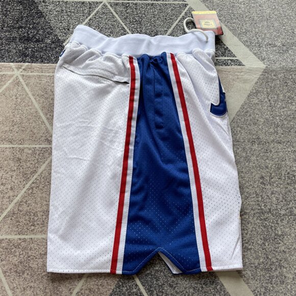 Philadelphia 76ers White Basketball Shorts - Picture 4 of 6